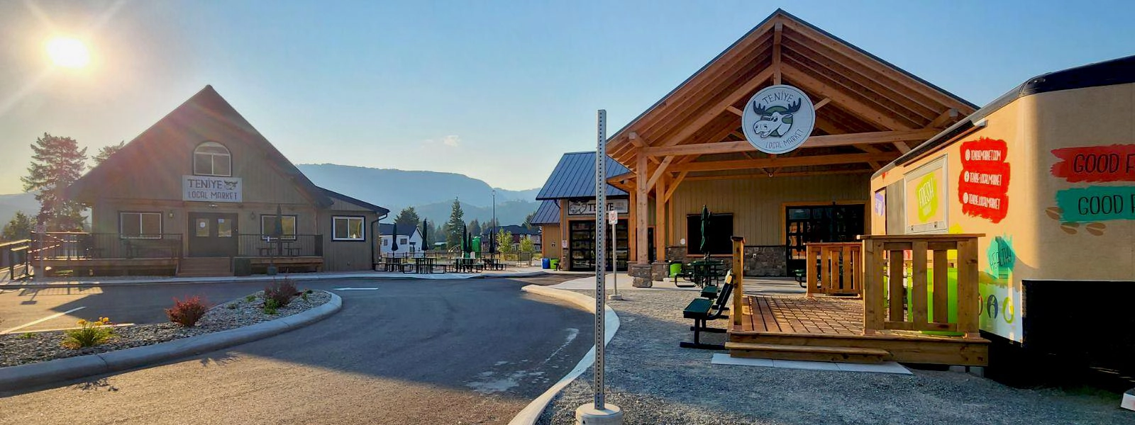 Teniye Local market in Barriere, British Columbia